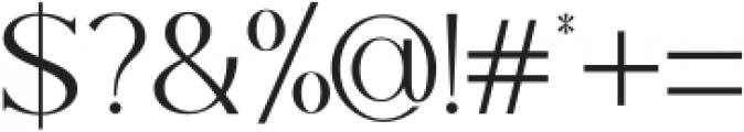 Breadley Serif Light otf (300) Font OTHER CHARS