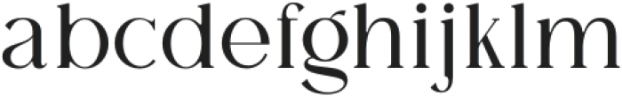 Breadley Serif Regular otf (400) Font LOWERCASE
