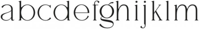 Breadley Serif Thin otf (100) Font LOWERCASE