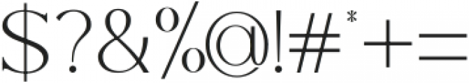 Breadley Serif ttf (400) Font OTHER CHARS