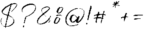 Break Flavor Italic otf (400) Font OTHER CHARS