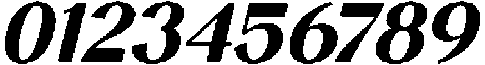 Break Noise Italic otf (400) Font OTHER CHARS
