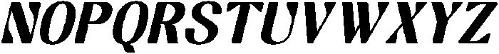 Break Noise Italic otf (400) Font UPPERCASE