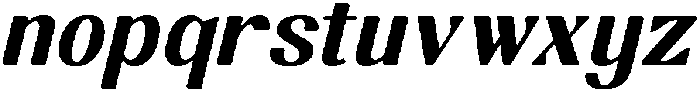 Break Noise Italic otf (400) Font LOWERCASE