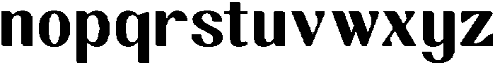 Break Noise otf (400) Font LOWERCASE
