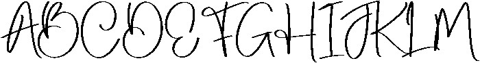 Breakfast Regular otf (400) Font UPPERCASE