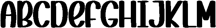 Breakfast Regular otf (400) Font UPPERCASE