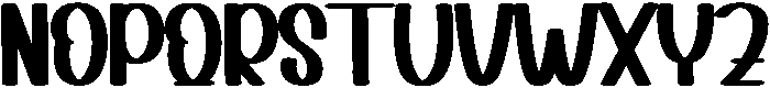 Breakfast Regular otf (400) Font UPPERCASE