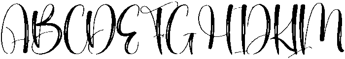 Breakfast Regular otf (400) Font UPPERCASE
