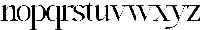 BreakfastClubAlternative-Thin otf (100) Font LOWERCASE
