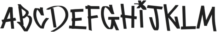 Breaking Regular otf (400) Font LOWERCASE