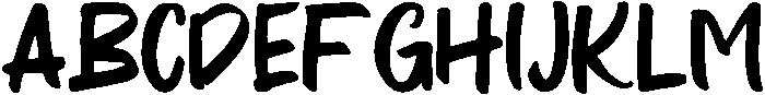 Breakout otf (400) Font UPPERCASE