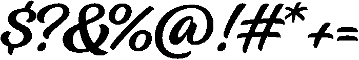 Breakout otf (400) Font OTHER CHARS