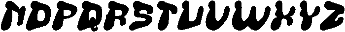 Breath Italic otf (400) Font UPPERCASE