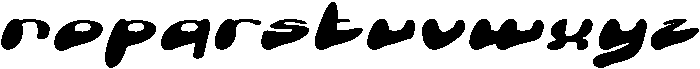 Breath Italic otf (400) Font LOWERCASE