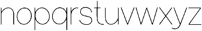 Breath Regular otf (400) Font LOWERCASE