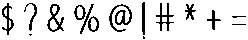 Breathine Regular otf (100) Font OTHER CHARS