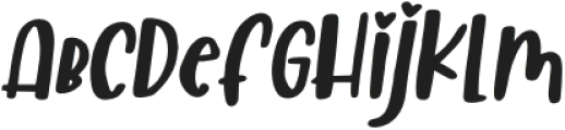 Brecklyn-Italic otf (400) Font UPPERCASE