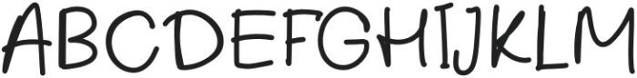 Breezy Lines Regular otf (400) Font UPPERCASE