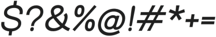 Bremenoff SemiBold Italic otf (600) Font OTHER CHARS