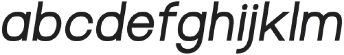 Bremenoff SemiBold Italic otf (600) Font LOWERCASE