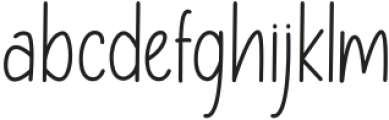 Brenda Home Regular otf (400) Font LOWERCASE