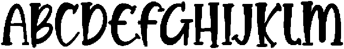 Brenden Bouncy otf (400) Font UPPERCASE