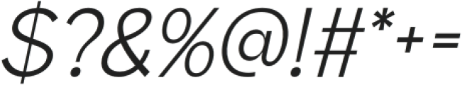 Brendie Italic otf (400) Font OTHER CHARS