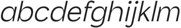 Brendie Italic otf (400) Font LOWERCASE