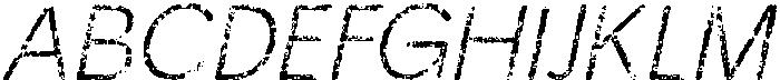 Brendie Rounded Stamp Italic otf (400) Font UPPERCASE