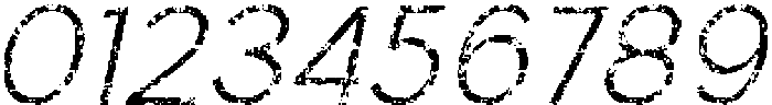 Brendie Stamp Italic otf (400) Font OTHER CHARS