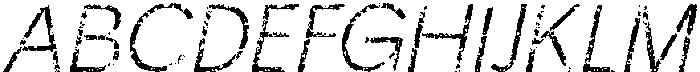 Brendie Stamp Italic otf (400) Font UPPERCASE