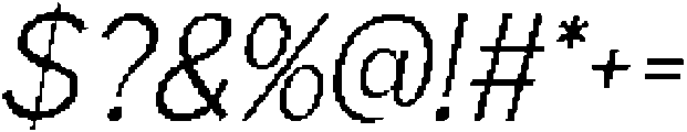BrendiePixel-Regular otf (400) Font OTHER CHARS