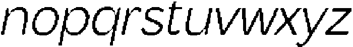 BrendiePixel-Regular otf (400) Font LOWERCASE