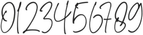 Brendria Signature otf (400) Font OTHER CHARS