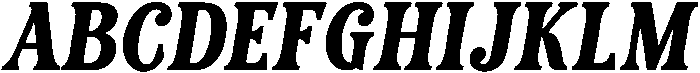 Brenoir Serif Logo Font Regular Italic otf (400) Font UPPERCASE