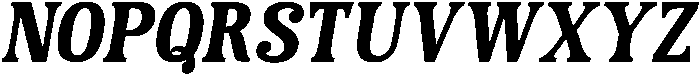 Brenoir Serif Logo Font Regular Italic otf (400) Font UPPERCASE