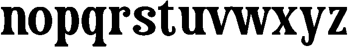Brenoir Serif Logo Font Regular otf (400) Font LOWERCASE