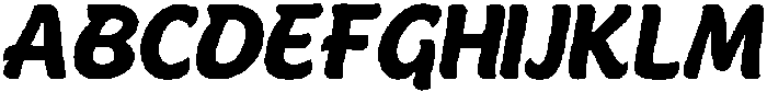 Bresac Regular otf (400) Font UPPERCASE