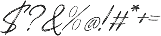 Brestille Italic otf (400) Font OTHER CHARS