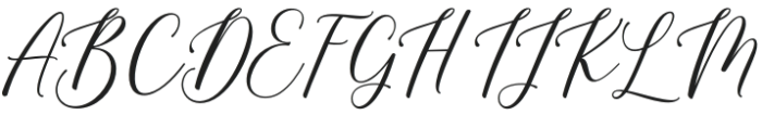 Bretallia Regular otf (400) Font UPPERCASE