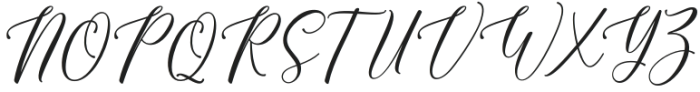 Bretallia Regular otf (400) Font UPPERCASE