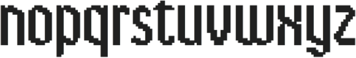 Brexamo Regular otf (400) Font LOWERCASE