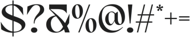 Briallen Regular otf (400) Font OTHER CHARS