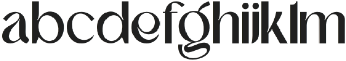 Briangs-Regular otf (400) Font LOWERCASE