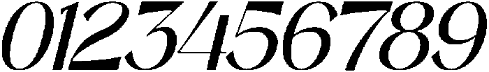 Brianhills Italic otf (400) Font OTHER CHARS