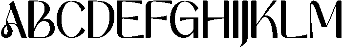 Brianhills otf (400) Font UPPERCASE