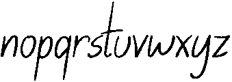Brianna Regular otf (400) Font LOWERCASE