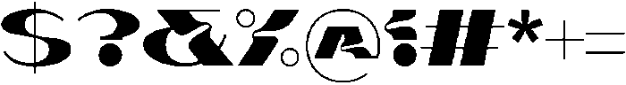 Briar Black otf (900) Font OTHER CHARS
