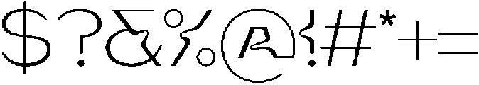 Briar ExtraLight ttf (200) Font OTHER CHARS